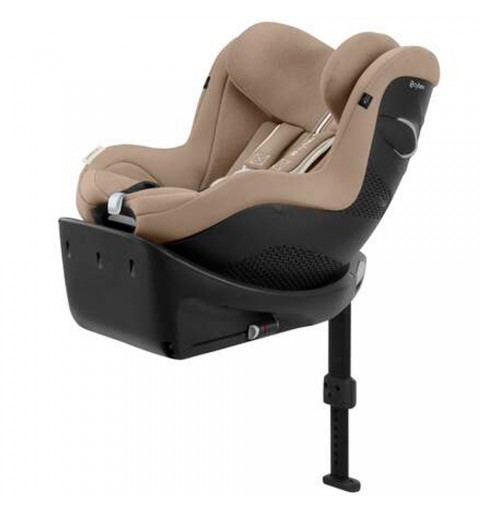 Cybex Sirona Gi i-Size - obrotowy fotelik samochodowy 0-20 kg | PLUS Almond Beige